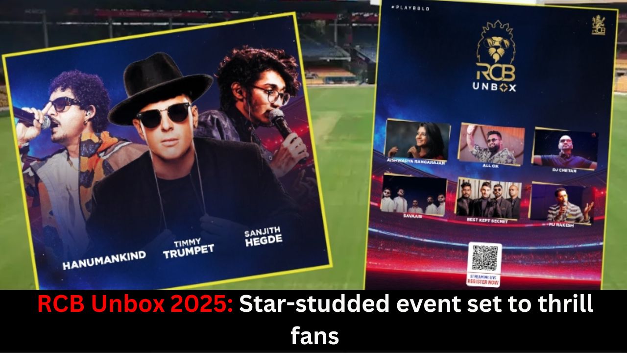 RCB Unbox 2025: Star-studded event set to thrill fans