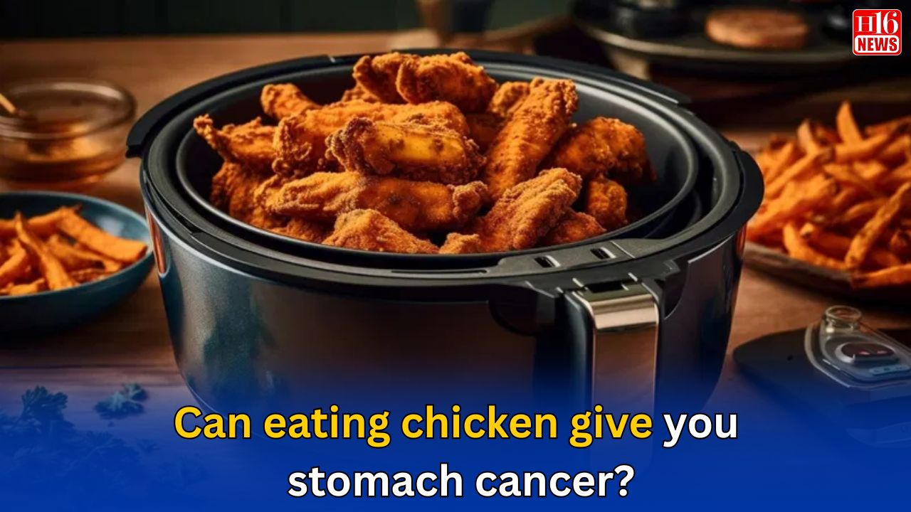Can eating chicken give you stomach cancer?
