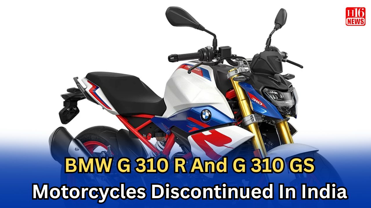 BMW G 310 R And G 310 GS Motorcycles Discontinued In India