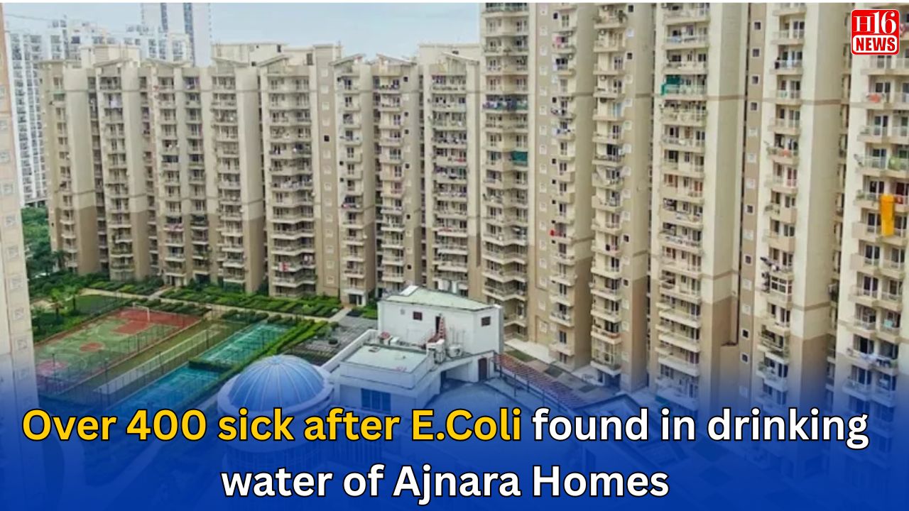 Over 400 sick after E.Coli found in drinking water of Ajnara Homes