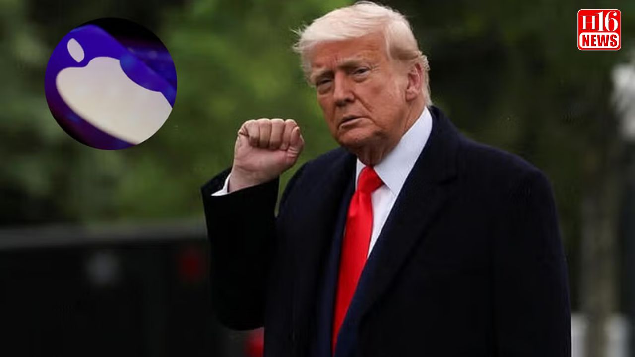 Trump threatened 25 per cent tariff on Apple iPhones